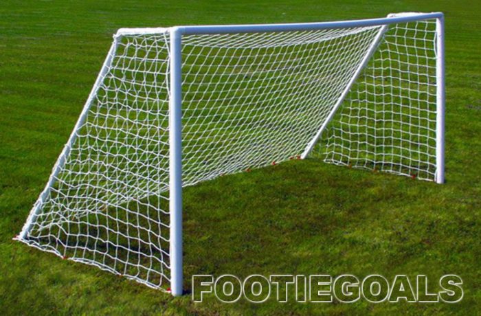 Football Garden Goal 12x6 Grass Surface - Garden Goals Grass Surface Goalposts